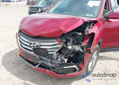 2017 Hyundai Santa Fe Sport 2.4L from USA, damaged, VIN 5XYZTDLB5HG443365